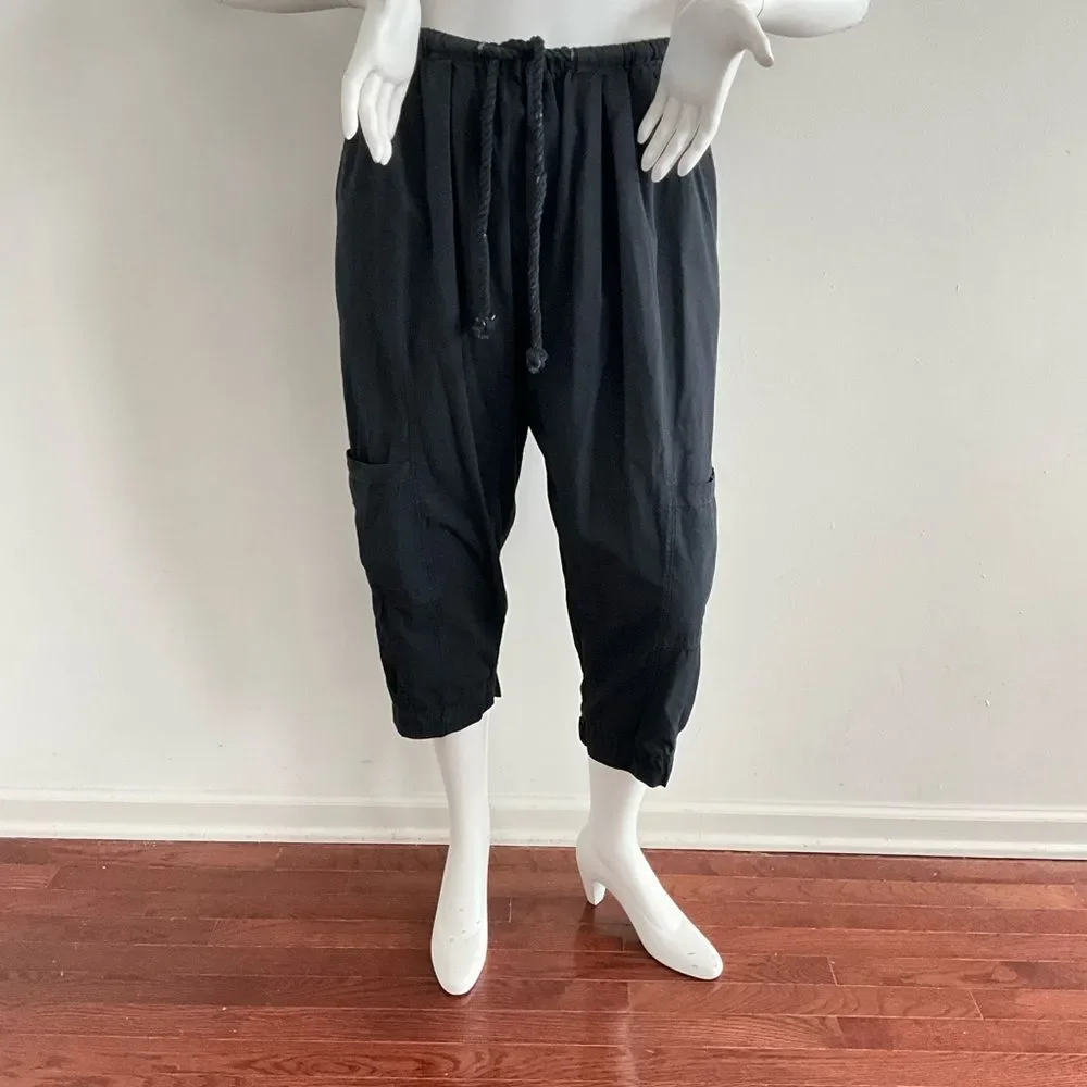 Free People Kahlani Harem Pants Black XS